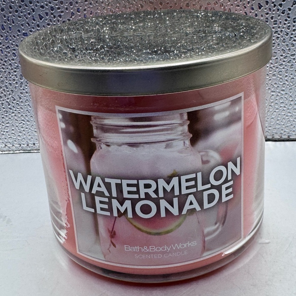 Bath & Body Works Watermelon Lemonade 3 Wick Candle